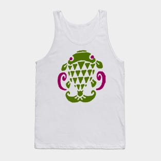 Lurelin Village Green and Purple (Totk) Tank Top